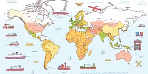 Nuevas Rutas de Comercio: Redefiniendo la Geografía Económica