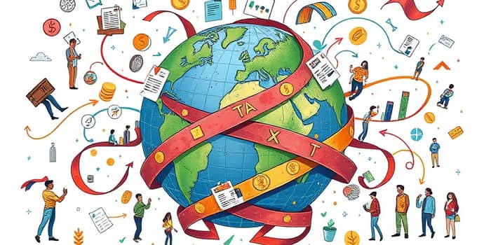 Políticas Fiscales Globales: Impuestos, Gasto Público y Sus Efectos